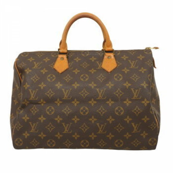 Louis Vuitton Monogram Speedy Handbag Brown - Picture 1 of 9